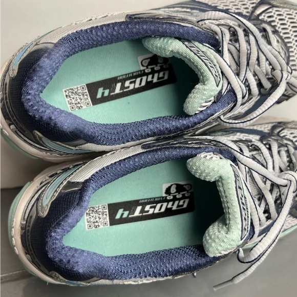 Brooks Ghost 4 Womens Sz 8.5B Evolution Blue/Navy 1200921B984 Superb Clean! - Picture 11 of 16